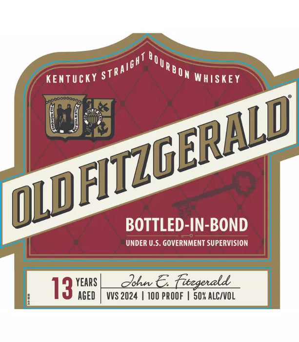 Old Fitzgerald Bourbon Bottled in Bond 13 Years Aged 100 Proof 2024 Gift Shop Release