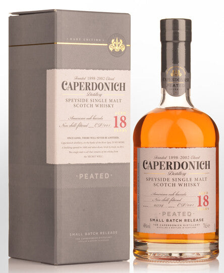 Caperdonich Peated 18 Year Old Single Malt Scotch Whisky 700ml