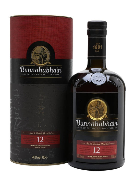 Bunnahabhain 12 Year Old Single Malt Scotch Whisky 750ml