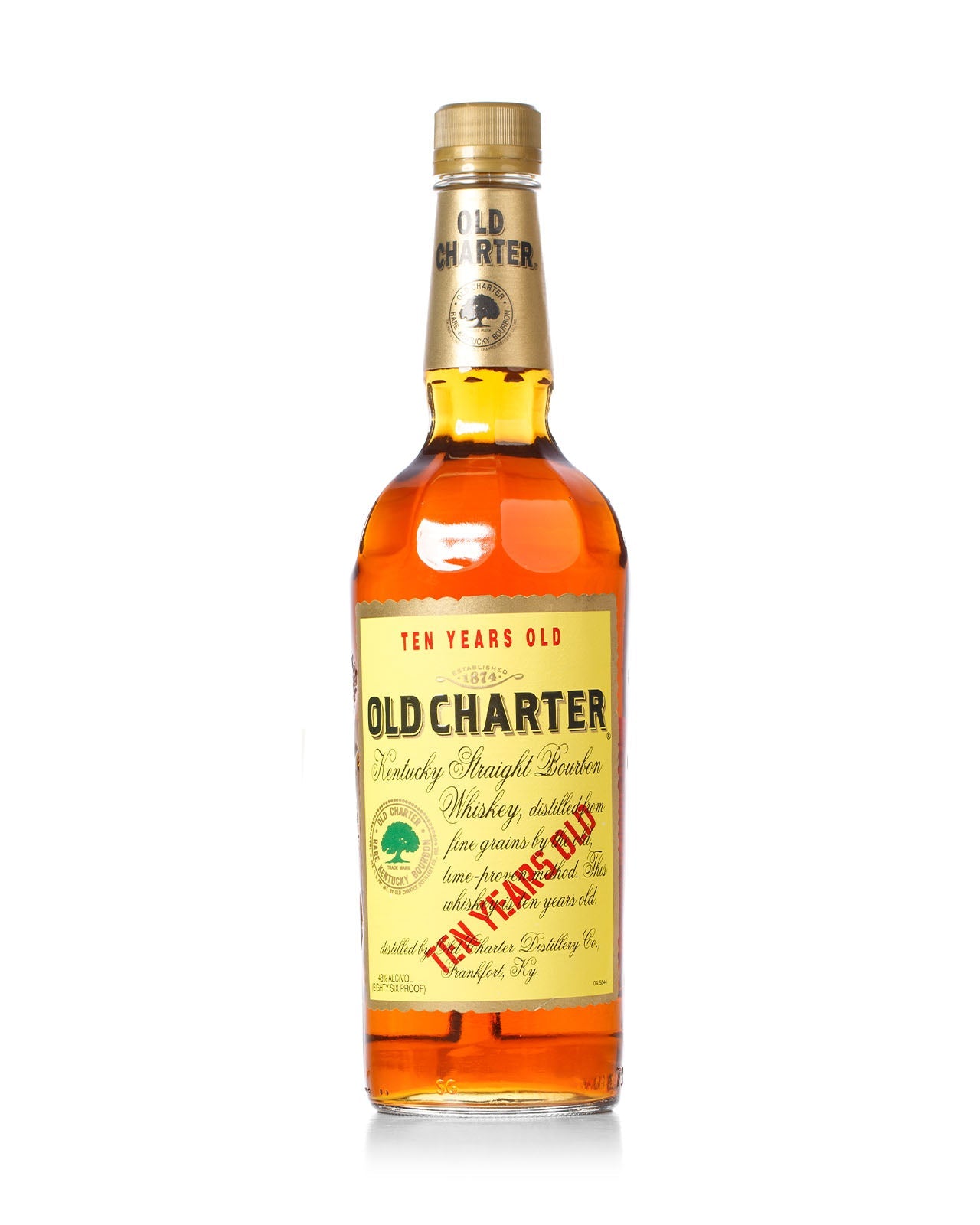 1995 Old Charter 10 Year Old Kentucky Straight Bourbon Whiskey
