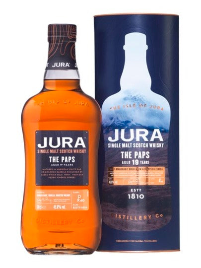 Isle of Jura Distillery 'The Paps' 19 Year Old Single Malt Scotch Whisky 700ml