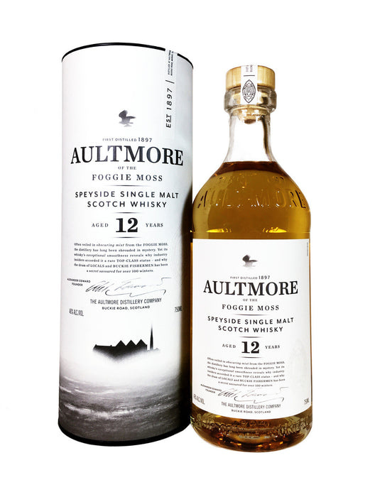 Aultmore of the Foggie Moss 12 Year Old Single Malt Scotch Whisky 1 Liter