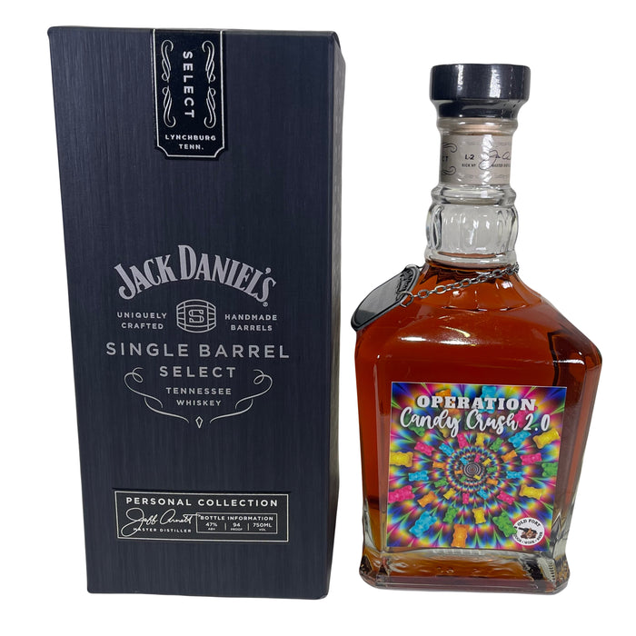 Jack Daniel's Single Barrel Select 'Candy Crush 2.0' Old Fort Liquor & Wine Store Pick