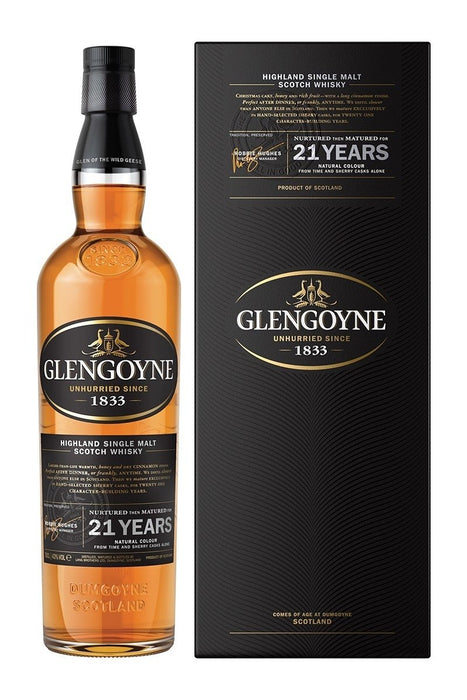 Glengoyne European Oak Sherry Butt 21 Year Old Single Cask Single Malt Scotch Whisky 700ml