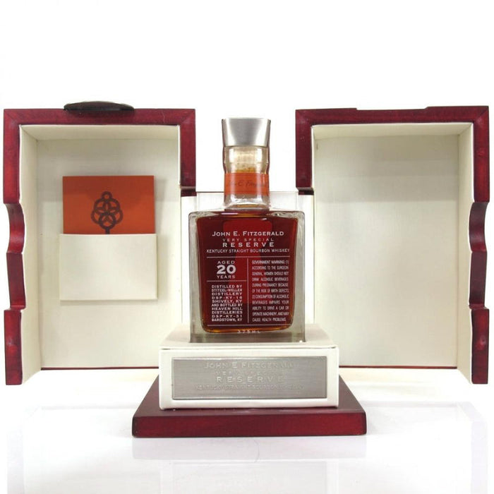 John E Fitzgerald Very Special Reserve 20 year old Straight Bourbon Whiskey 375ml