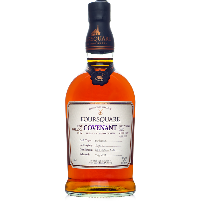 Foursquare Covenant Exceptional Cask Series 18 Year Old Single Blended Rum