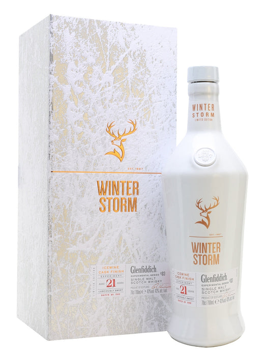 Glenfiddich Winter Storm 21 Year Old Icewine Cask Finish Batch 03 Single Malt Scotch Whisky 750ml