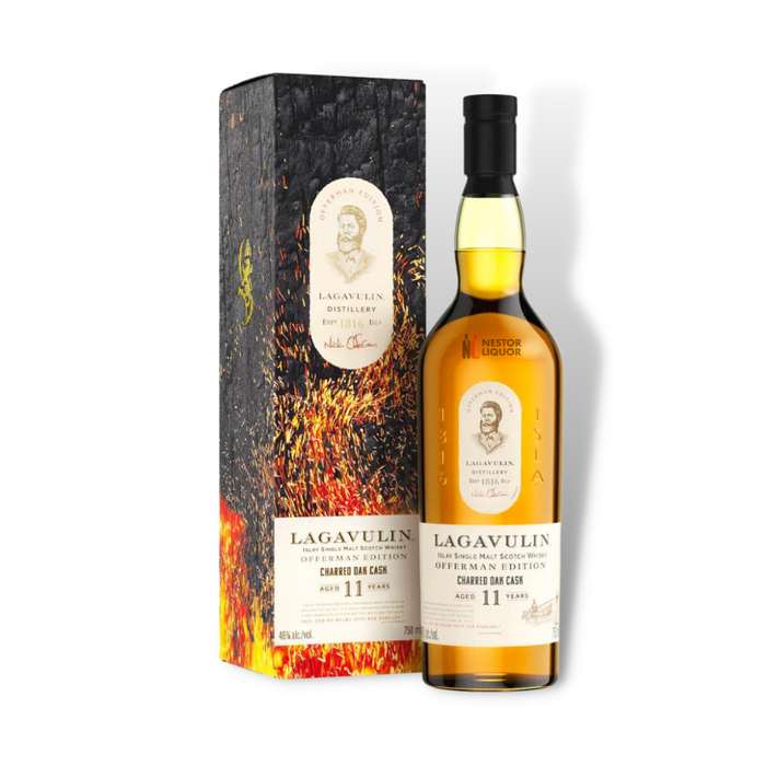 Lagavulin Offerman Edition Charred Oak Cask Finish 11 Year Old Single Malt Scotch Whisky