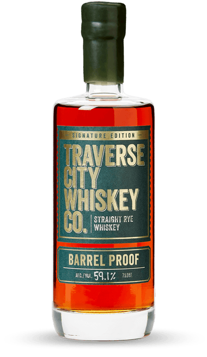 Traverse City Whiskey Co. Barrel Proof Signature Edition Straight Rye Whiskey