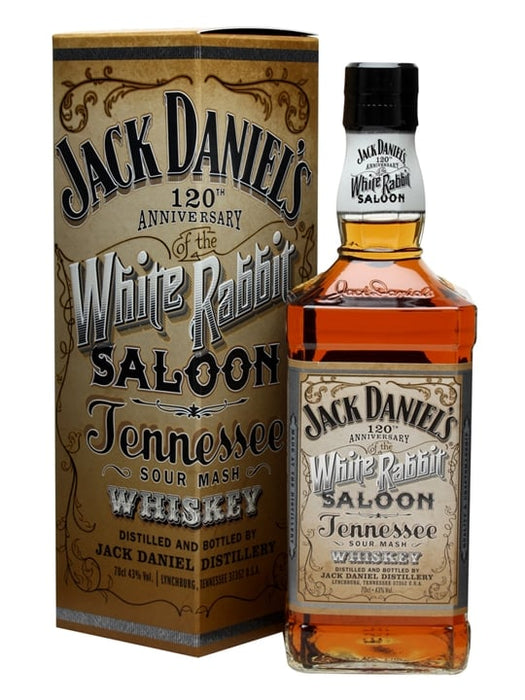 Jack Daniel's White Rabbit Saloon 120th Anniversary Limited Edition Sour Mash Whiskey 750ml