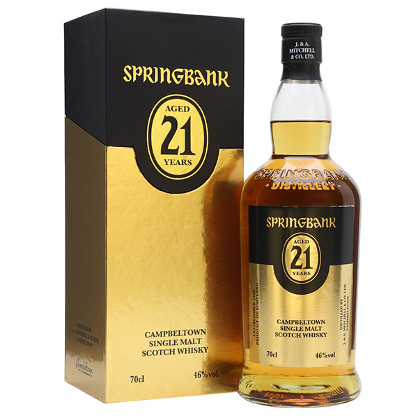 Springbank 21 Year Old Single Malt Scotch Whisky 2021