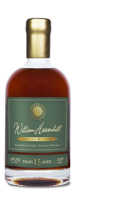 William Heavenhill Small Batch Bottled in Bond 15 Year Old Straight Bourbon Whiskey