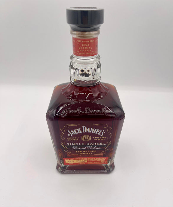 Jack Daniel's Single Barrel Special Release COY HILL Tennessee Whiskey 143.3 Proof Red Ink