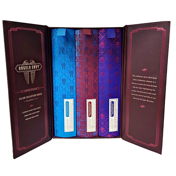 Angels Envy Limited Edition Cellar Collection Series 1-3