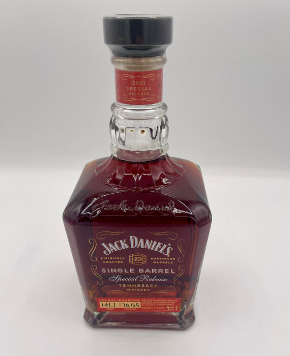 Jack Daniel's Single Barrel Special Release COY HILL Tennessee Whiskey 141.1 Proof Black Ink