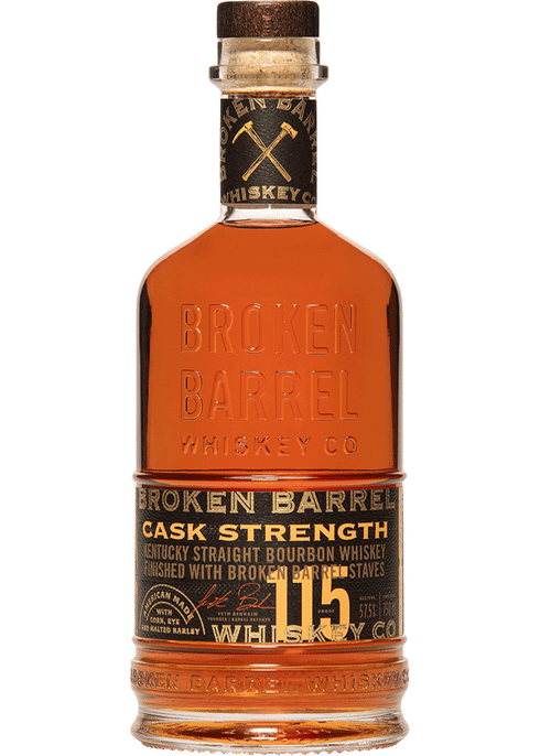 Broken Barrel Cask Strength Bourbon Whiskey