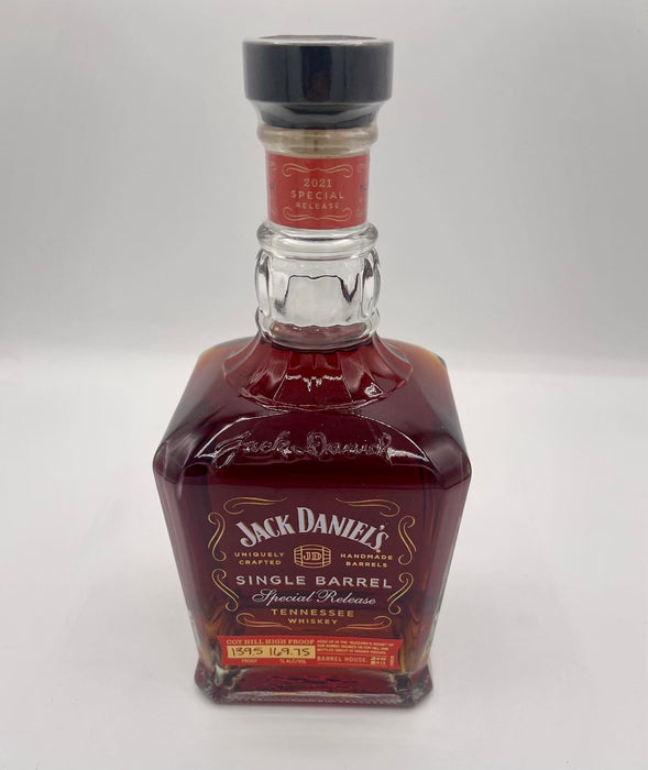 Jack Daniel's Single Barrel Special Release COY HILL Tennessee Whiskey 139.5 Proof Red Ink