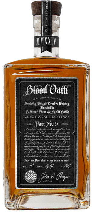 Blood Oath Pact No 10 Bourbon Finished in Cabernet Franc & Merlot Casks