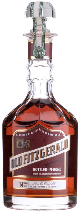 Old Fitzgerald Bourbon Bottled in Bond 14 Years aged 100 proof 2020 Gift Shop release