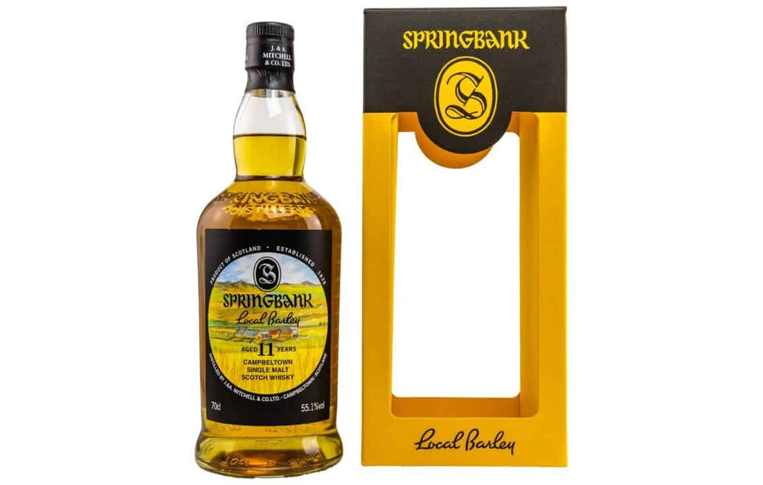 Springbank Local Barley 11 Year Old Single Malt Scotch Whisky 2022 Bottling 700ml