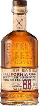 Broken Barrel California Oak Straight Bourbon Whiskey