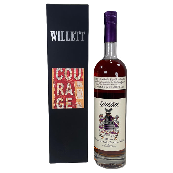Willett Family Estate Bottled Single Barrel Peter Tunney Hope, Courage & Gratitude Artist Collaboration Set Straight Bourbon Whiskey 3-Pack Bundle
