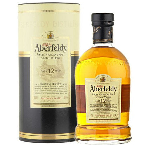 Aberfeldy 12 Year Old Single Malt Scotch Whisky 1 Liter — Cana Wine Company