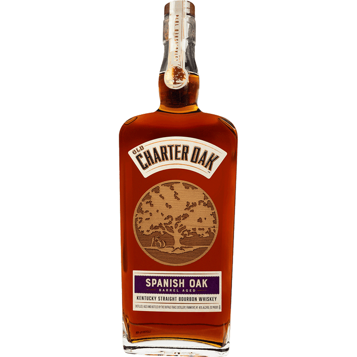 Old Charter Oak Spanish Oak Barrel Aged Kentucky Straight Bourbon Whiskey