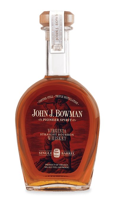 John J. Bowman Pioneer Spirit Single Barrel Virginia Straight Bourbon Whiskey