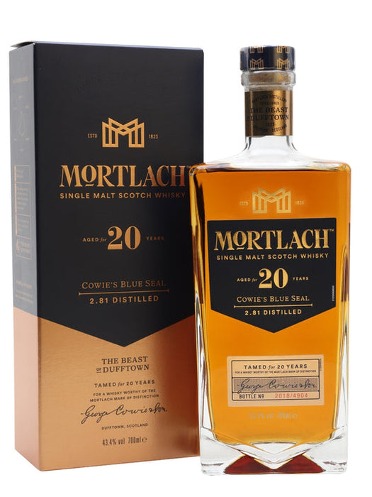 Mortlach 20 Year Cowie's Blue Seal Scotch Single Malt 2019 700ml