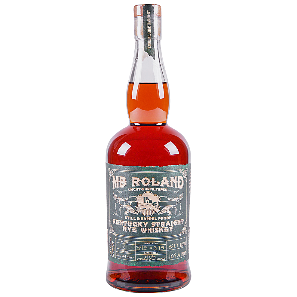 MBR Distillery 'MB Roland' Kentucky Straight Rye Whiskey