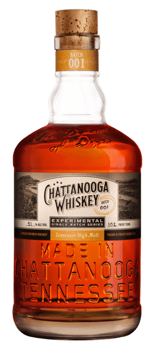 Chattanooga Tennessee High Malt Straight Bourbon Whiskey Batch 1