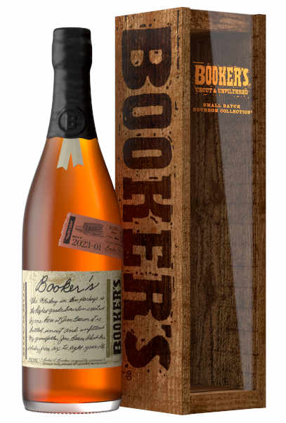 Booker's Batch 2023-01  Charlie's Batch  Kentucky Straight Bourbon Whiskey