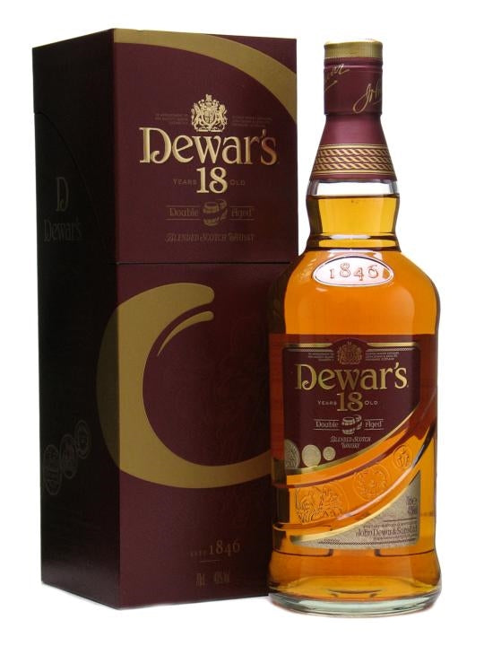 Dewar's 18 Year Old The Vintage Double Aged Blended Scotch Whisky