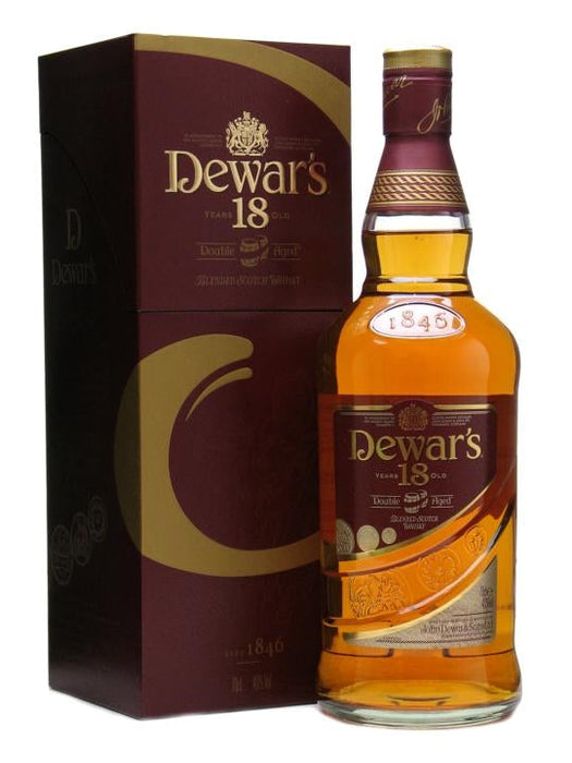 Dewar's Double Aged 18 Year Old Blended Scotch Whisky 700ml