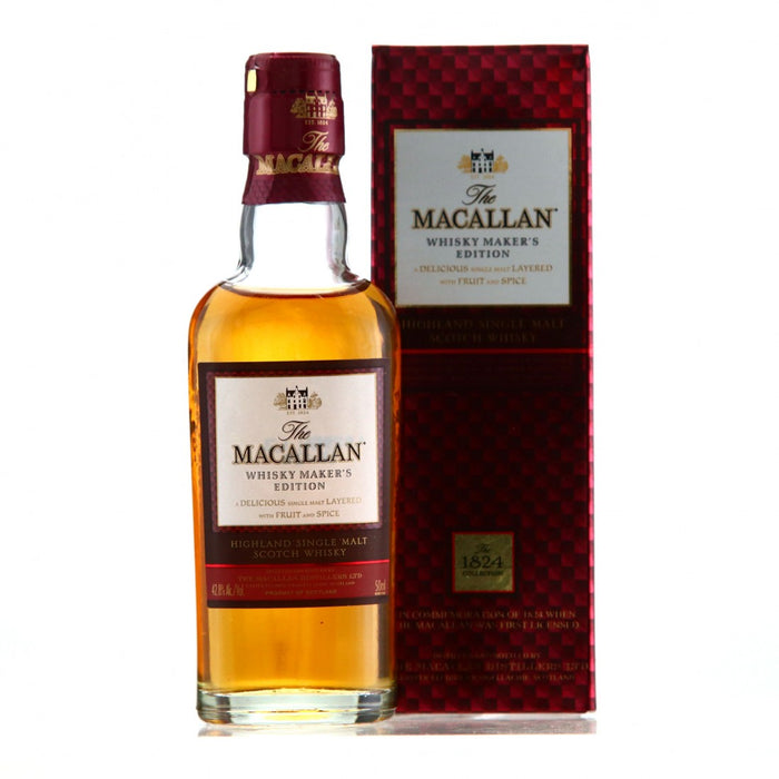 The Macallan 1824 Series Whisky Maker's Edition Single Malt Scotch Whisky 50ml