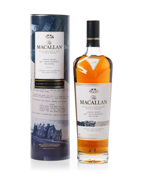 Macallan James Bond 60th Anniversary Decade VI Single Malt Scotch Whisky
