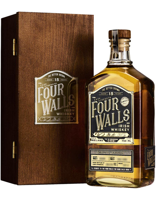 Four Walls Cask Strength 15 Year Old Irish Whiskey