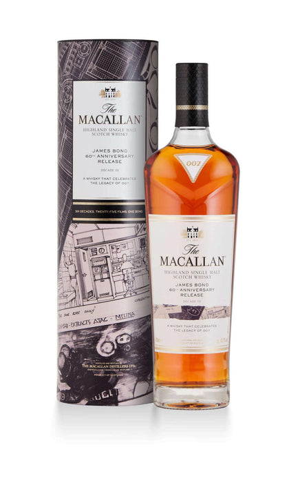 The Macallan James Bond 60th Anniversary Decade III Single Malt Scotch Whisky