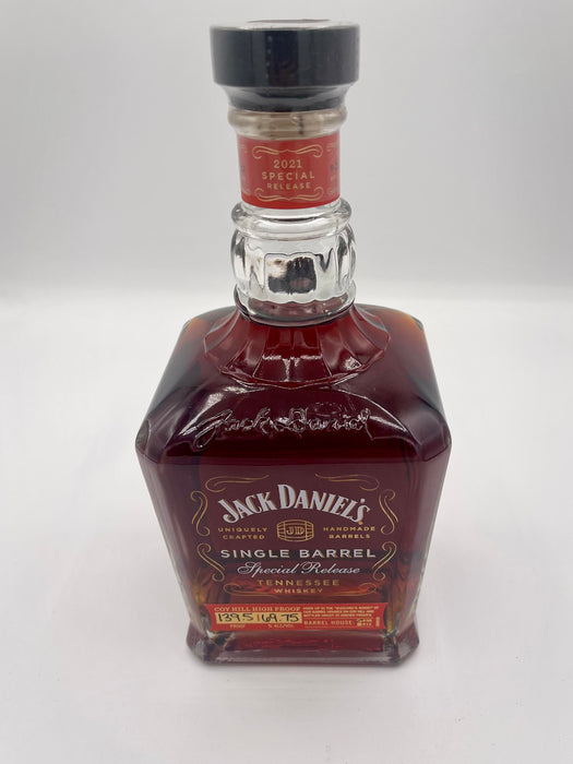 Jack Daniel's Single Barrel Special Release COY HILL Tennessee Whiskey 139.5 Proof Black Ink