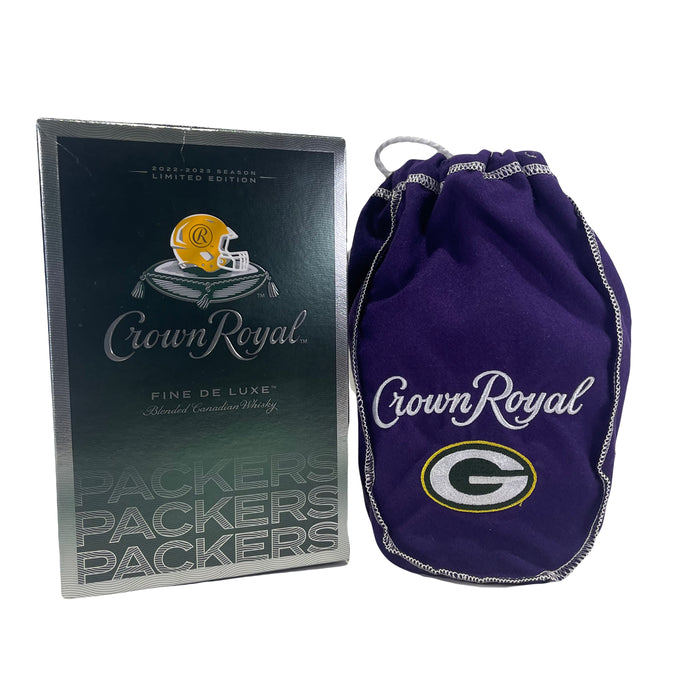 Crown Royal Limited Edition Green Bay Packers Canadian Whisky 2022-2023 Release