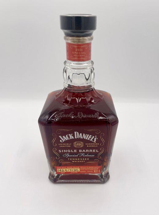Jack Daniel's Single Barrel Special Release COY HILL Tennessee Whiskey 142.5 Proof Black Ink