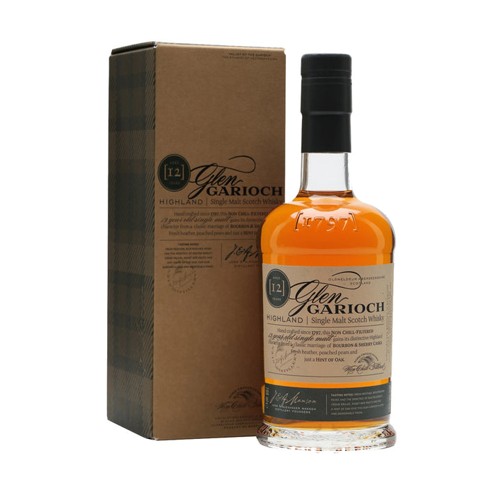 Glen Garioch 12 Year Old Single Malt Scotch Whisky 1 Liter