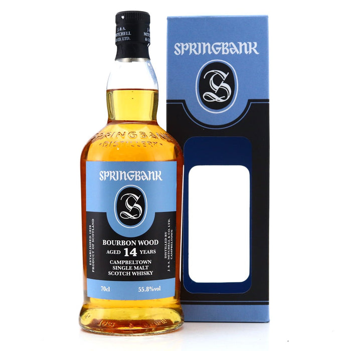Springbank Bourbon Wood 14 Year Old Single Malt Scotch Whisky 2002