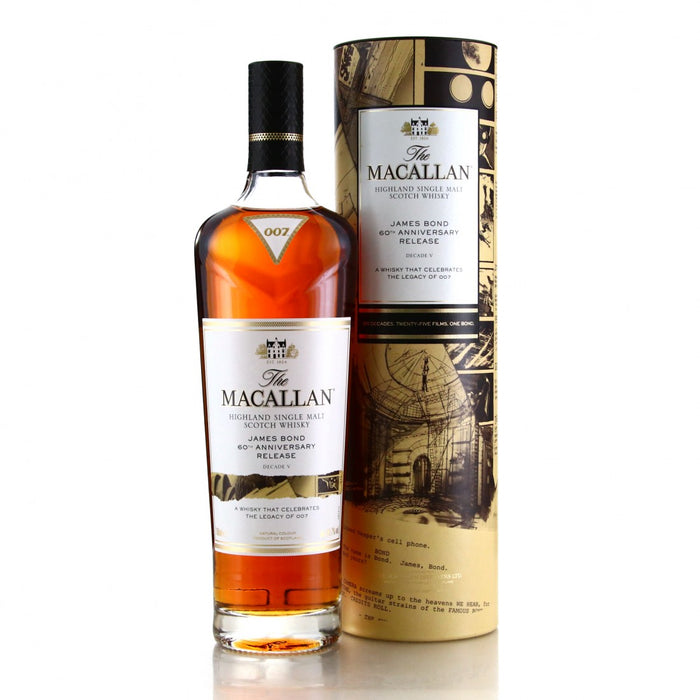 The Macallan James Bond 60th Anniversary Decade V Single Malt Scotch Whisky