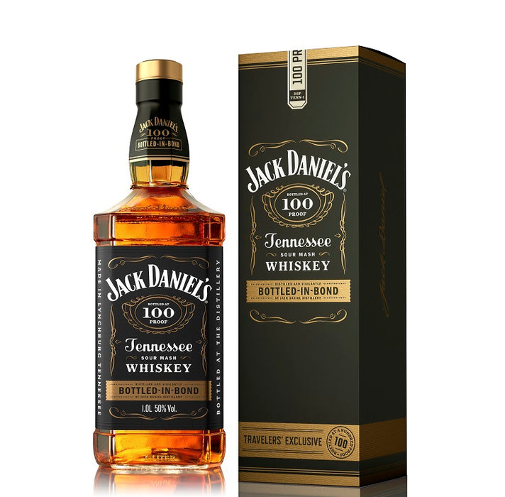 Jack Daniel's Bottled In Bond Traveler's Exclusive Limited Edition Tennessee Whiskey 1 Liter