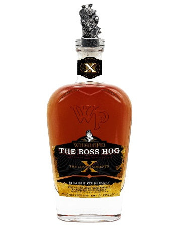 WhistlePig The Boss Hog 10th Edition 'The Commandments' Straight Rye Whiskey