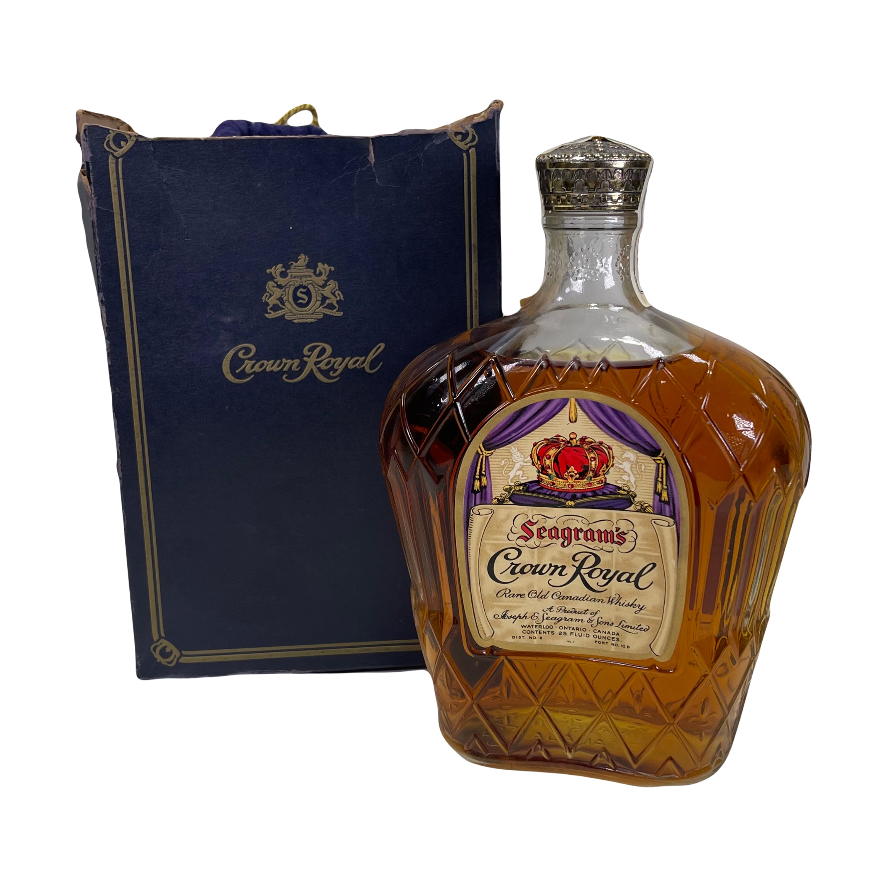 1960 Crown Royal Rare Canadian Whisky 750ml - Cana Wine Company