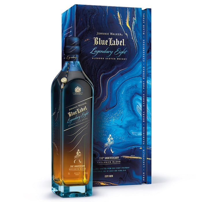 Johnnie Walker Blue Label 200th Anniversary Legendary Eight Limited Edition Blended Scotch Whisky