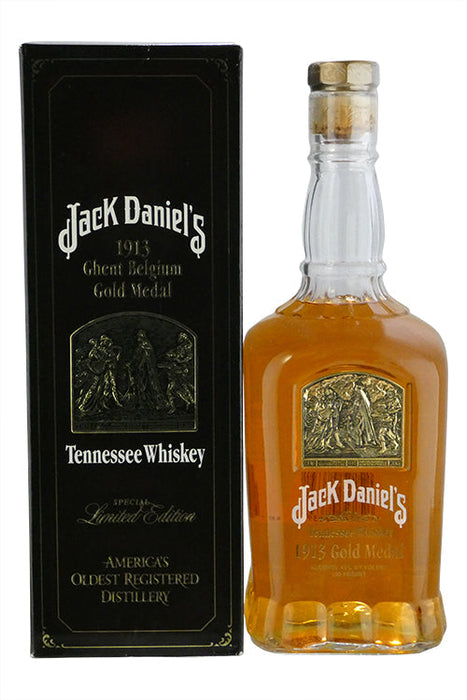 Jack Daniel's Gold Medal Series 1913 Ghent Belgium with Box